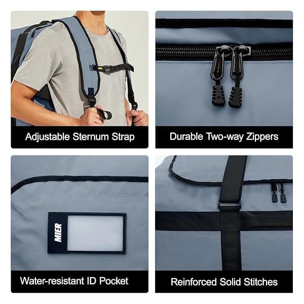 MIER Convertible Duffel Backpack, 60 L — view 4 of 4