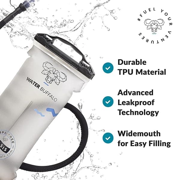 Water Buffalo Oasis Hydration Bladder, 2 L — view 3 of 4