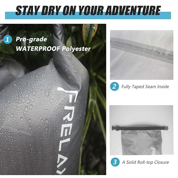 Frelaxy Dry Sack Set, 5 Pack, 3 to 20 L — view 3 of 4