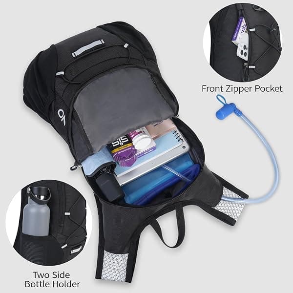 N NEVO RHINO Hydration Pack, 12 L, 2 L Bladder — view 4 of 4