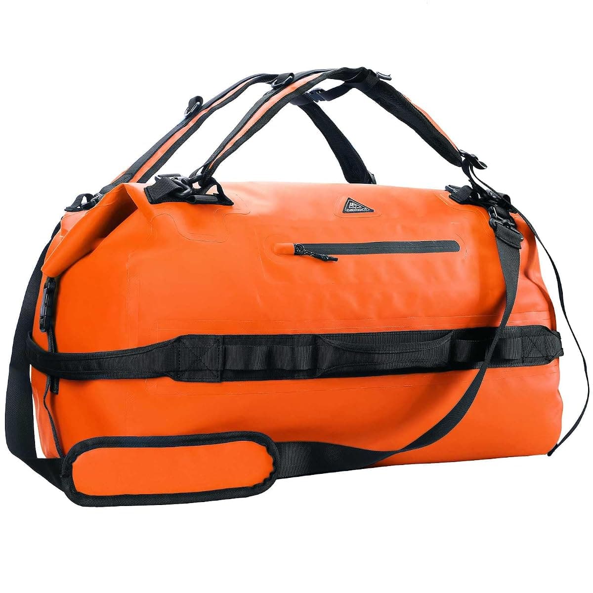 Haimont Roll-Top Dry Duffel Backpack, 60 L, Orange