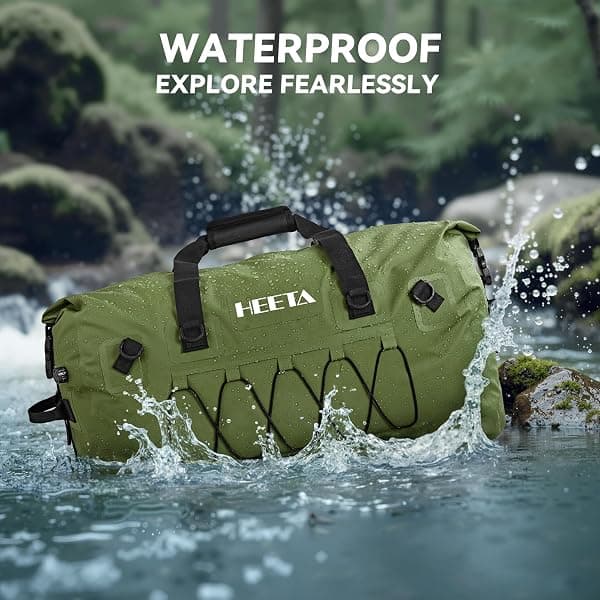 HEETA Roll-Top Dry Duffel Backpack, 80 L — view 3 of 4