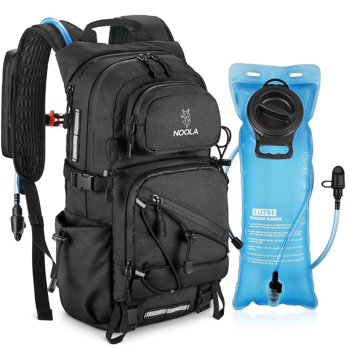 NOOLA Hydration Hiking Pack, 22 L, 3 L Bladder