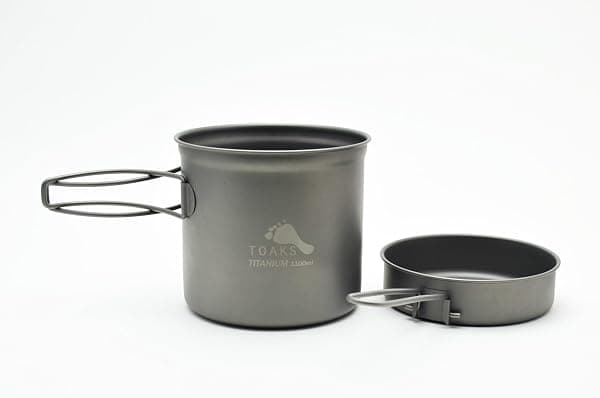 TOAKS Titanium Pot and Pan Set, 1100 ml — view 2 of 4