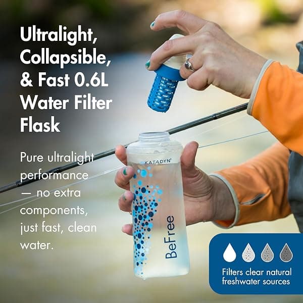 Katadyn BeFree Filter Bottle, 0.6 L — view 3 of 4