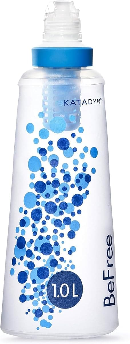 Katadyn BeFree AC Filter Bottle 1 L, Clear