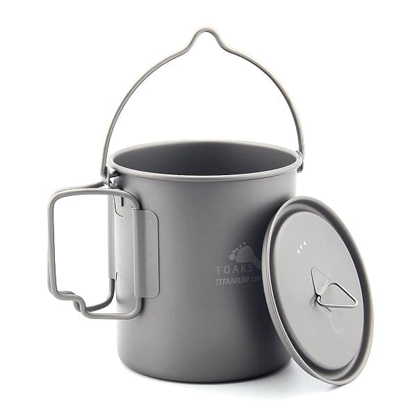 TOAKS Titanium 750 ml Pot with Bail Handle — view 3 of 4