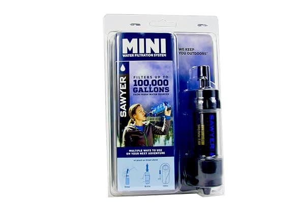 Sawyer MINI Water Filtration System, Black — view 3 of 4