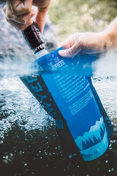 Sawyer Micro Squeeze Water Filter with Pouch — view 3 of 4