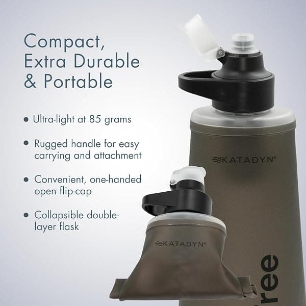 Katadyn BeFree AC Filter Bottle 1 L, Black — view 4 of 4