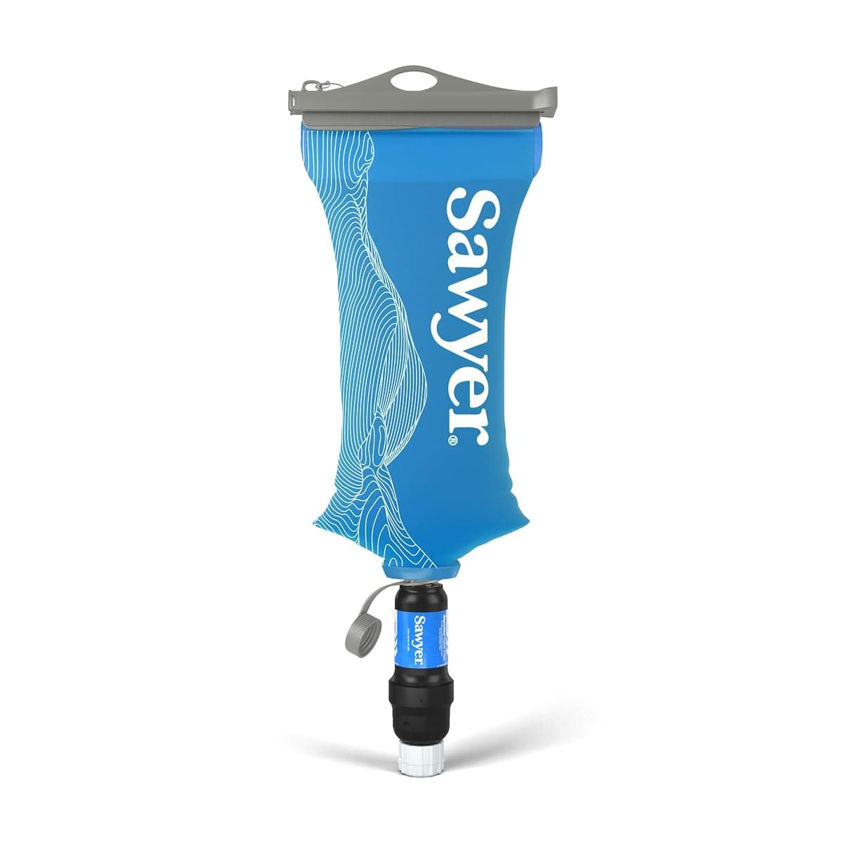 Sawyer Squeeze Filter, Cnoc 2 L Bladder, Blue