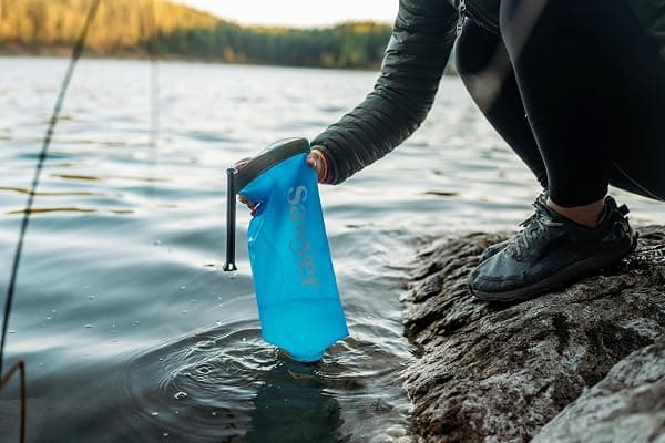Sawyer Squeeze Filter, Cnoc 2 L Bladder, Blue — view 4 of 4