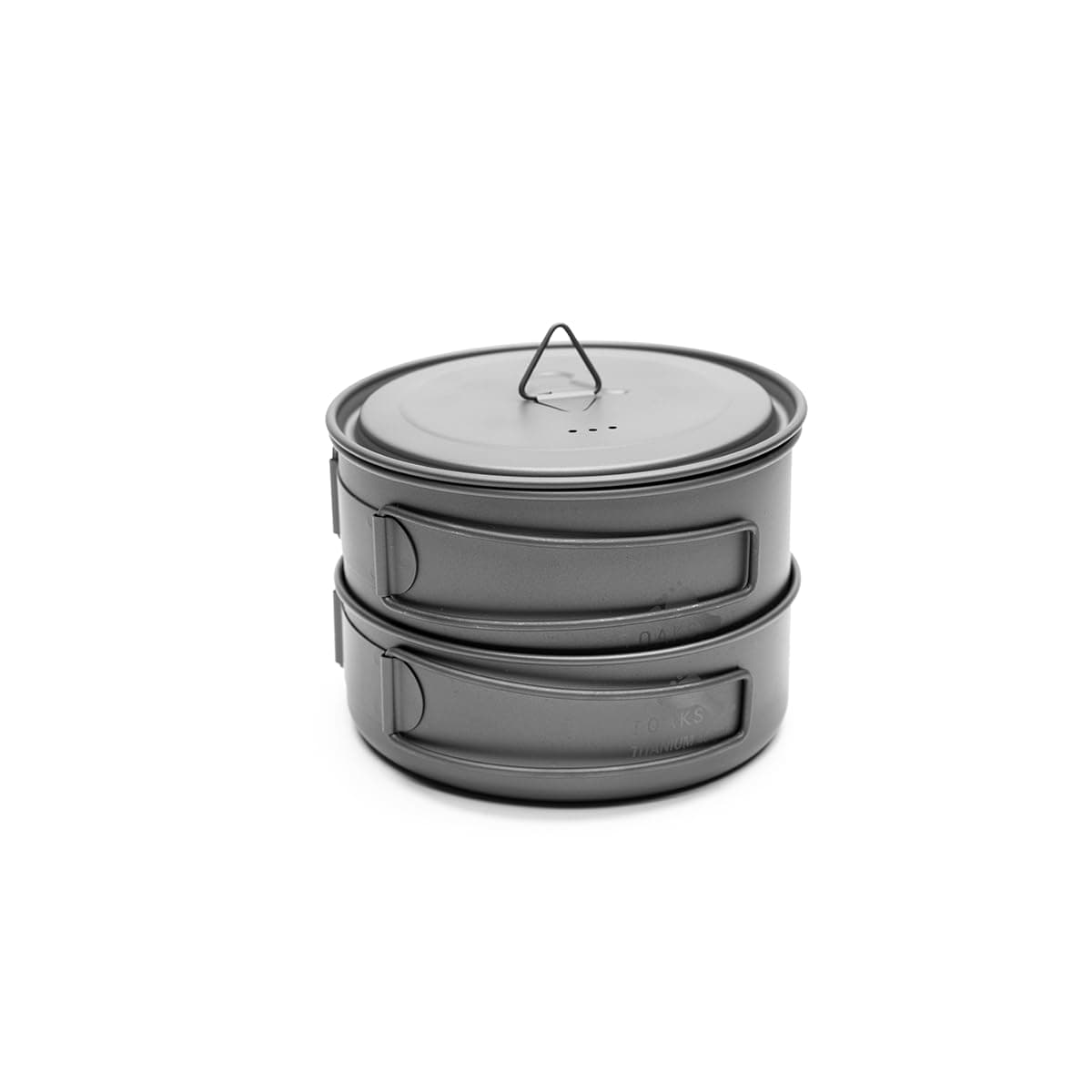 TOAKS Titanium Cookset, 800 ml Pot and 400 ml Pan