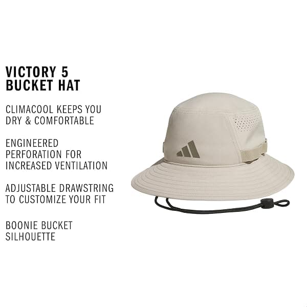 adidas Victory Bucket Hat, Men's L/XL — view 2 of 4