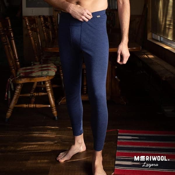 MERIWOOL 250g Merino Base Layer Pants, Men's L — view 3 of 4