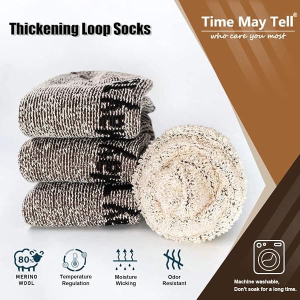 Time May Tell Merino Hiking Socks, 2 Pairs — view 2 of 4