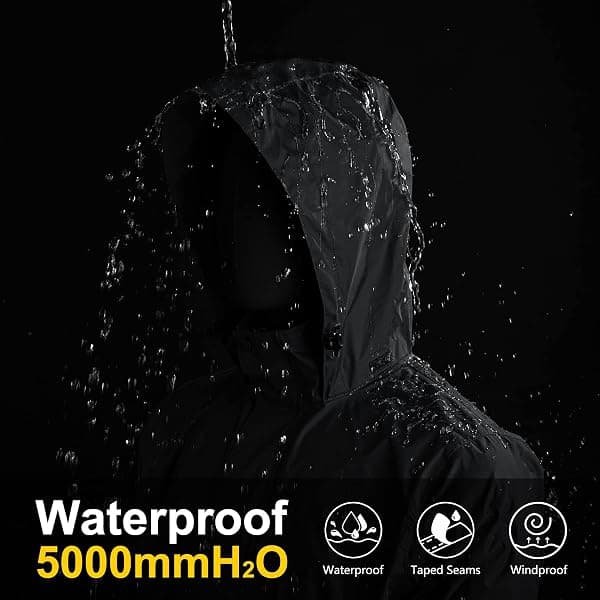 33,000ft Packable Rain Jacket, Men's Large — view 3 of 4