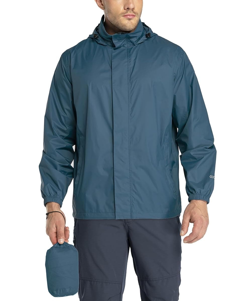 33,000ft Packable Rain Jacket, Men's 2XL
