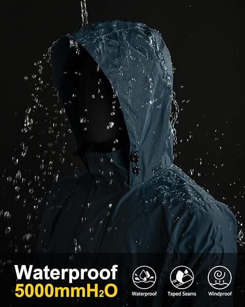 33,000ft Packable Rain Jacket, Men's 2XL — view 3 of 4