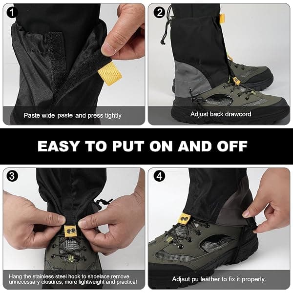 Uponauot Hiking Gaiters, One Size — view 3 of 4