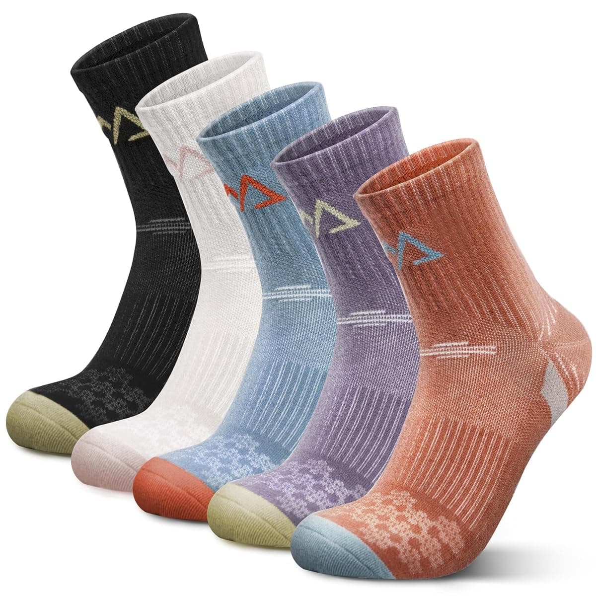 innotree Merino Hiking Socks, Women's 5 Pairs