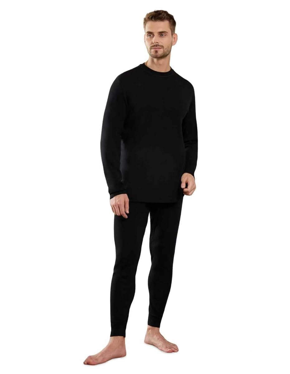 LEADHALO 250gsm Merino Base Layer Set, Large