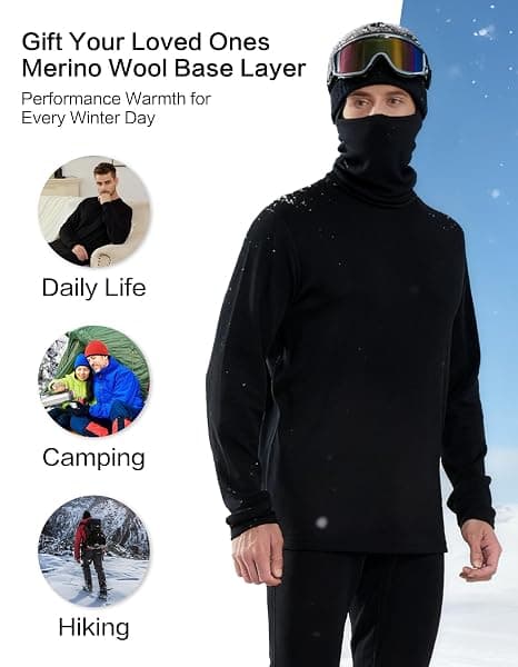 LEADHALO 250gsm Merino Base Layer Set, Large — view 4 of 4