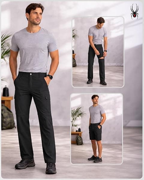 Spyder Convertible Zip-Off Cargo Pants, 36 x 32 — view 2 of 4