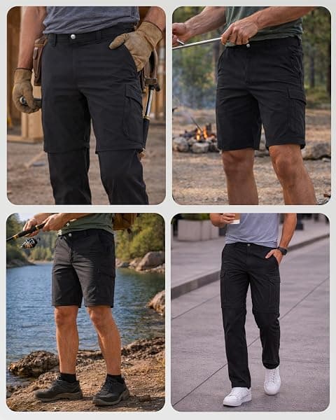 Spyder Convertible Zip-Off Cargo Pants, 36 x 32 — view 4 of 4