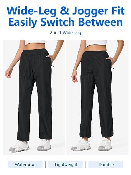 UIQUR Packable Rain Pants, Women's Small — view 4 of 4