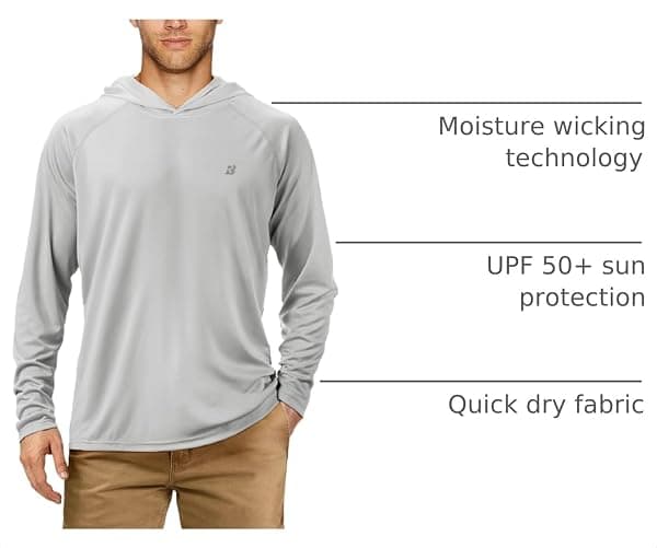 Roadbox UPF 50+ Sun Hoodie, Men's Large — view 4 of 4