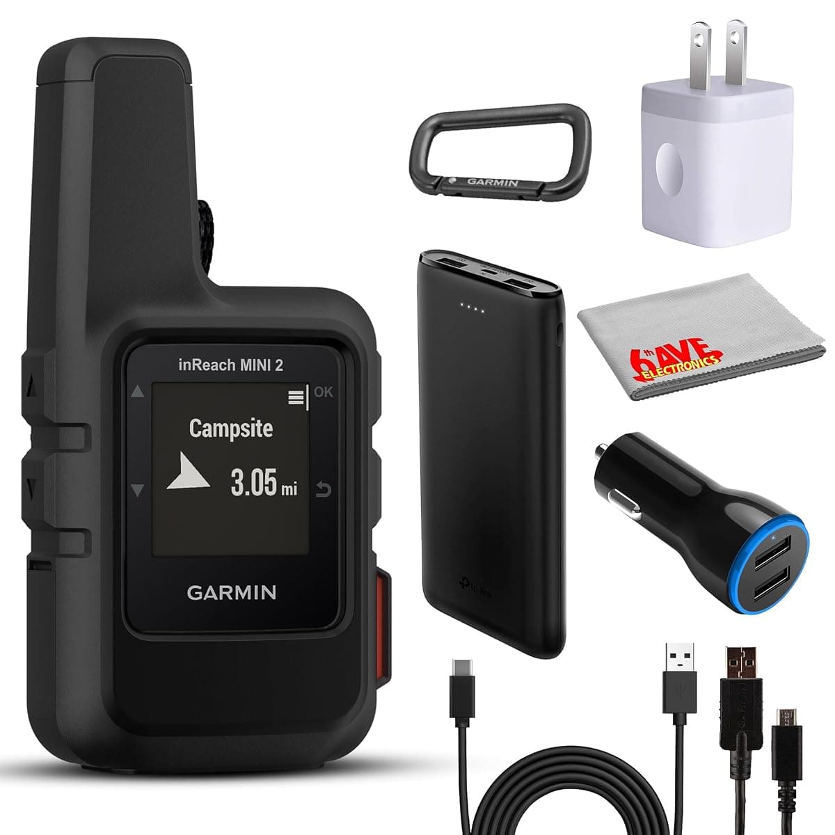 Garmin inReach Mini 2 Communicator Bundle