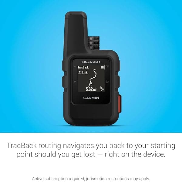 Garmin inReach Mini 2 Communicator, Black — view 2 of 4