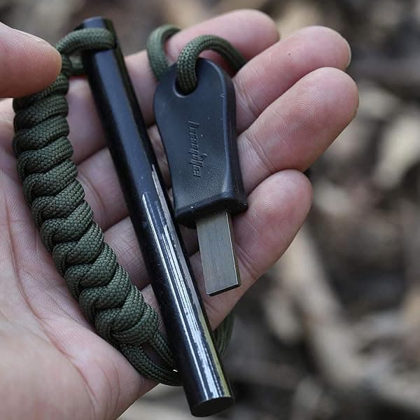 bayite Ferro Rod Fire Starter Kit, 4 in — view 3 of 4