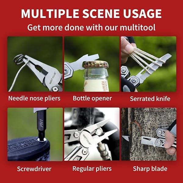 WETOLS 21-in-1 Multitool with Sheath — view 3 of 4