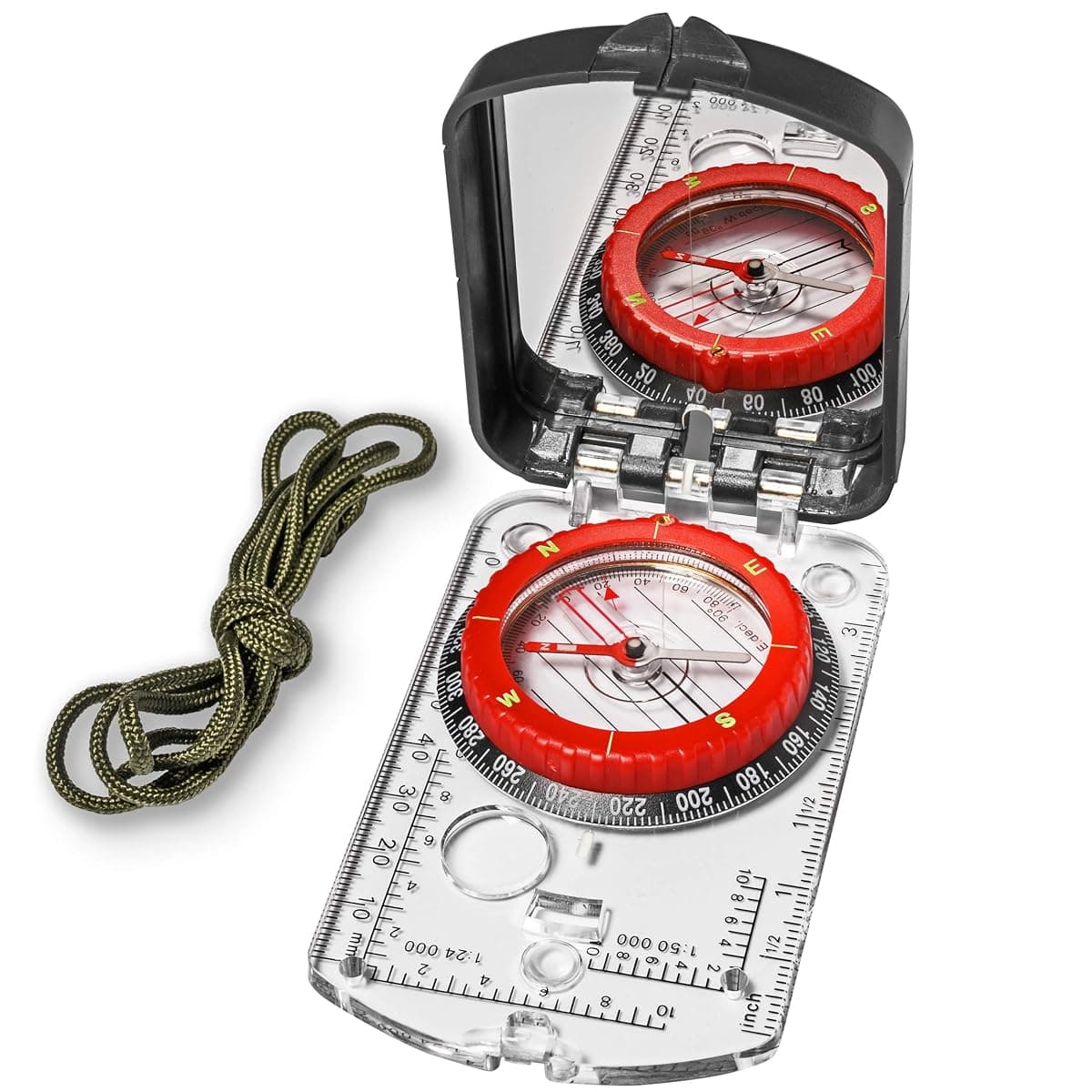 TurnOnSport Sighting Mirror Compass