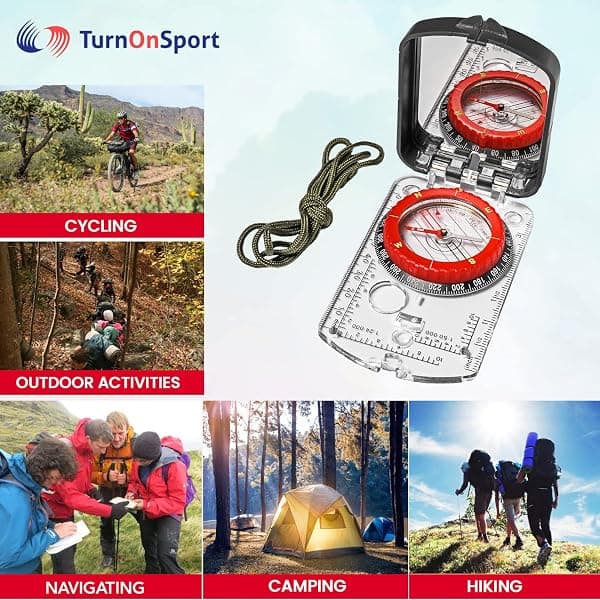 TurnOnSport Sighting Mirror Compass — view 3 of 4