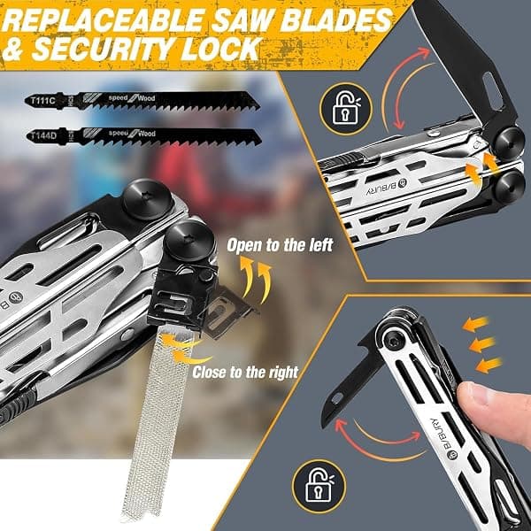 BIBURY 31-in-1 Multitool Pliers Pro, BI2045 — view 3 of 4