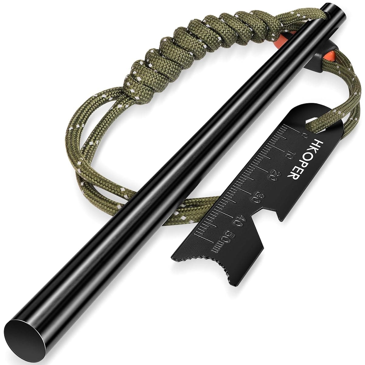 Hkoper Ferro Rod Fire Starter Kit, 6 in