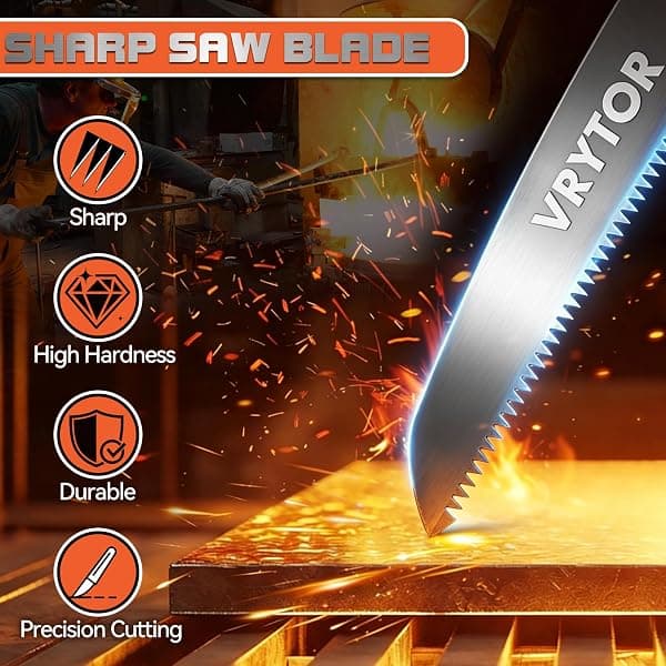 VRYTOR Folding Pruning Saw, 7 in — view 2 of 4