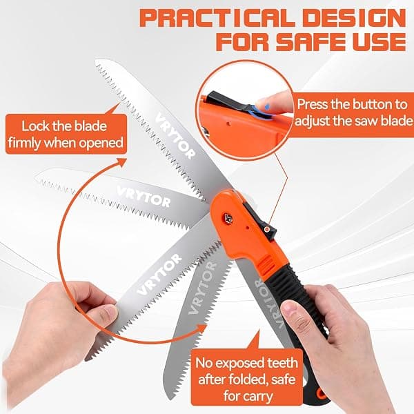 VRYTOR Folding Pruning Saw, 7 in — view 4 of 4
