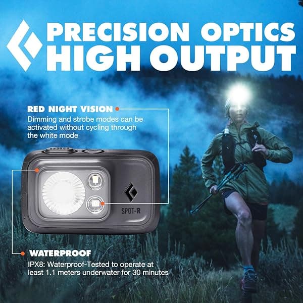 Black Diamond Spot 400-R Headlamp, Graphite — view 4 of 4