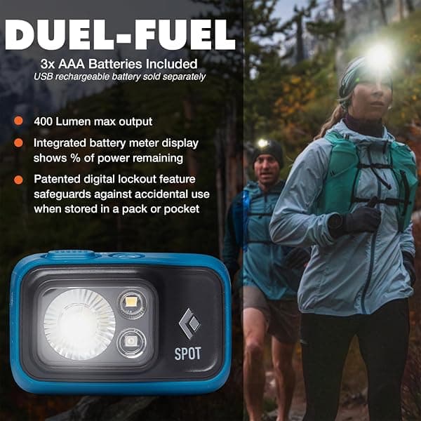 Black Diamond Spot 400 Headlamp, Azul — view 2 of 4