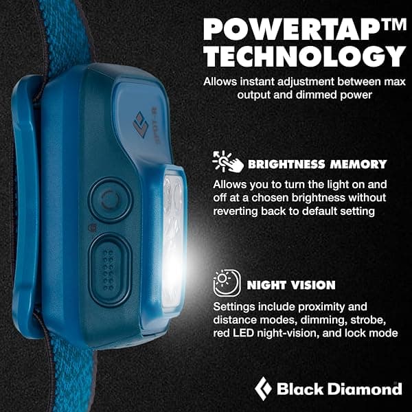 Black Diamond Spot 400-R Headlamp, Azul — view 3 of 4