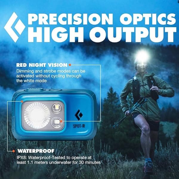 Black Diamond Spot 400-R Headlamp, Azul — view 4 of 4