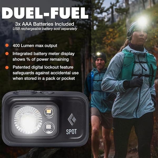 Black Diamond Spot 400 Headlamp, Graphite — view 2 of 4