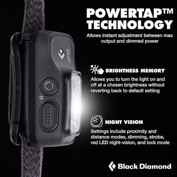 Black Diamond Spot 400 Headlamp, Graphite — view 3 of 4