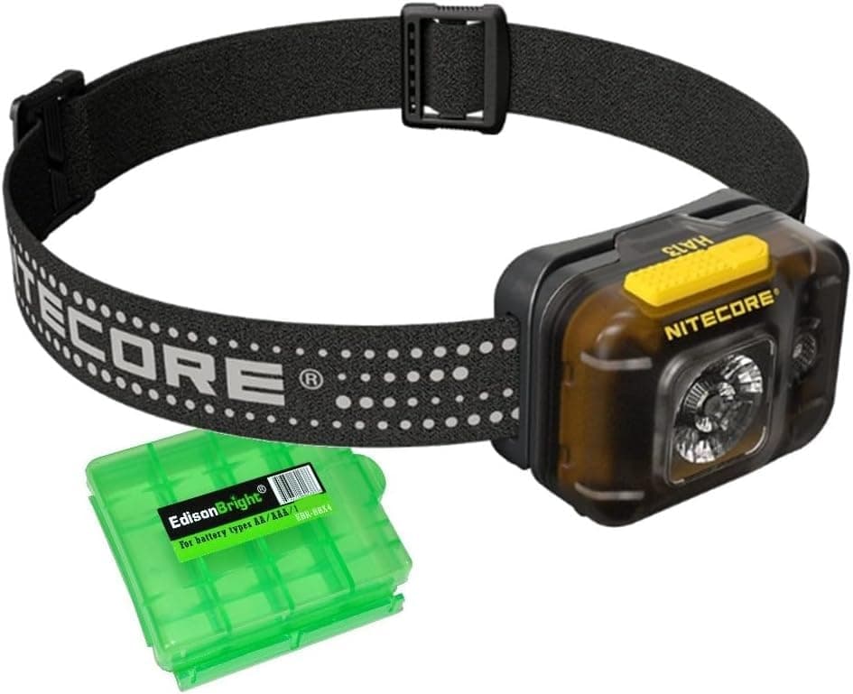 EdisonBright Nitecore HA13 Headlamp, AAA