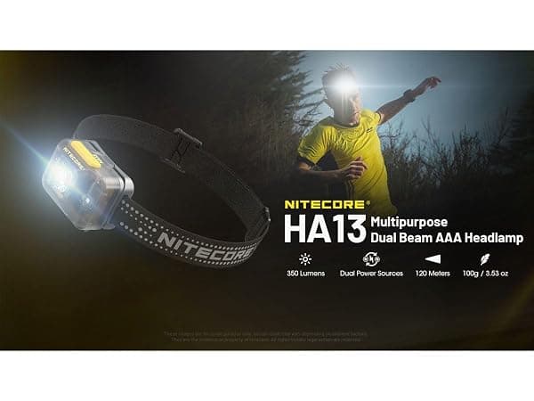 EdisonBright Nitecore HA13 Headlamp, AAA — view 2 of 4