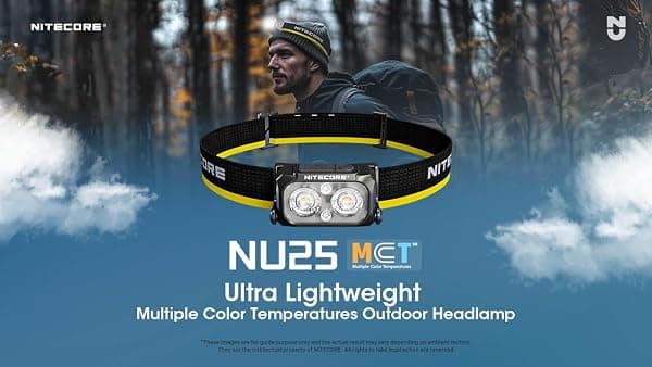 Nitecore NU25 MCT Headlamp, 400 Lumens — view 2 of 4